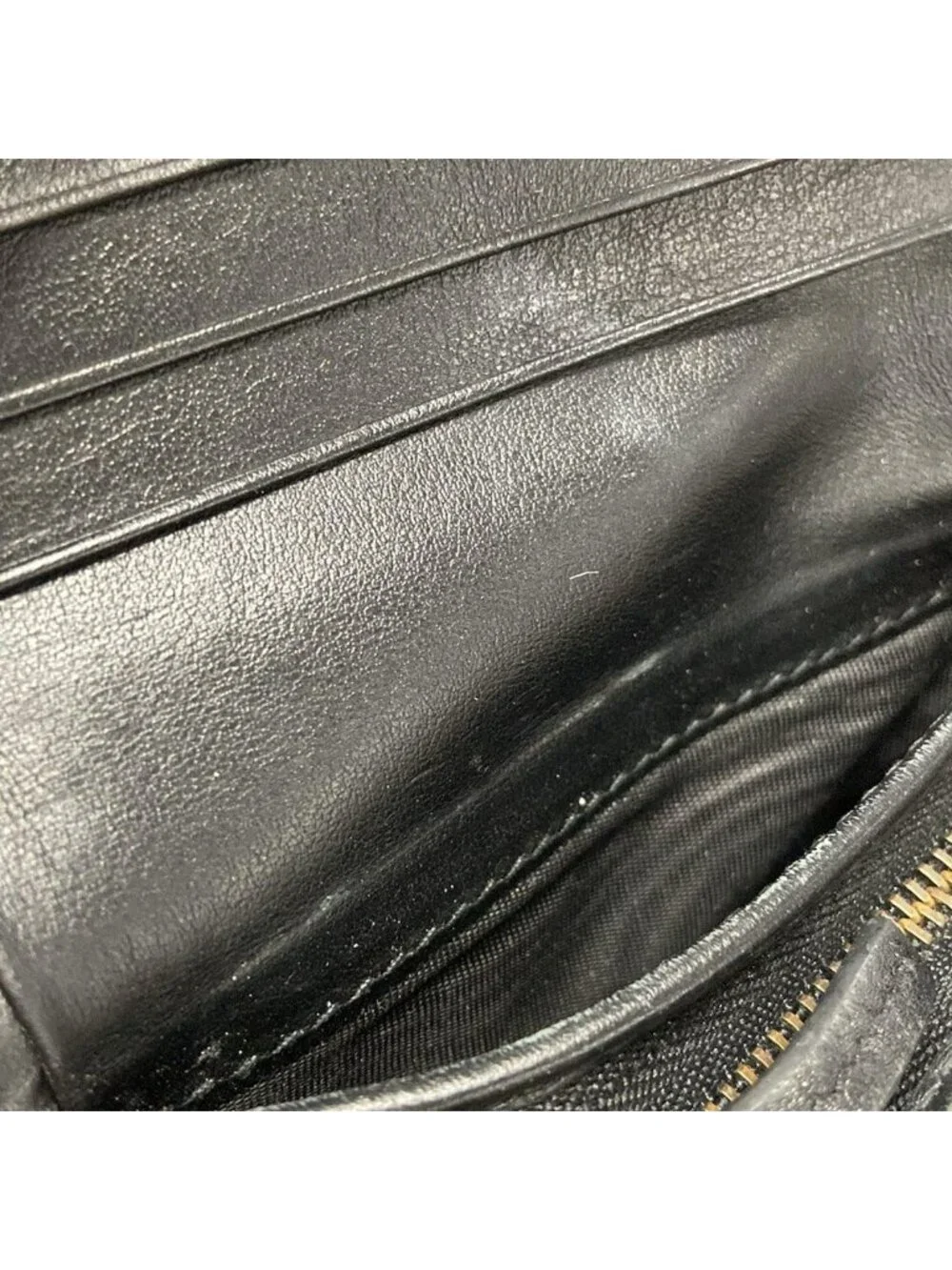 ★SOLD★ Gucci Coin Case GG Marmont Black Leather - Picture 13 of 13